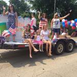 Exciting parade in Winnebago, IL