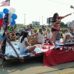 Exciting parade in Winnebago, IL