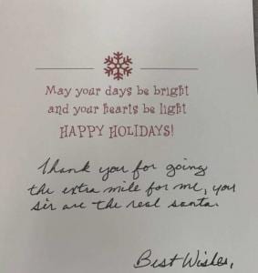 HAPPY PATIENT IN MACHESNEY PARK